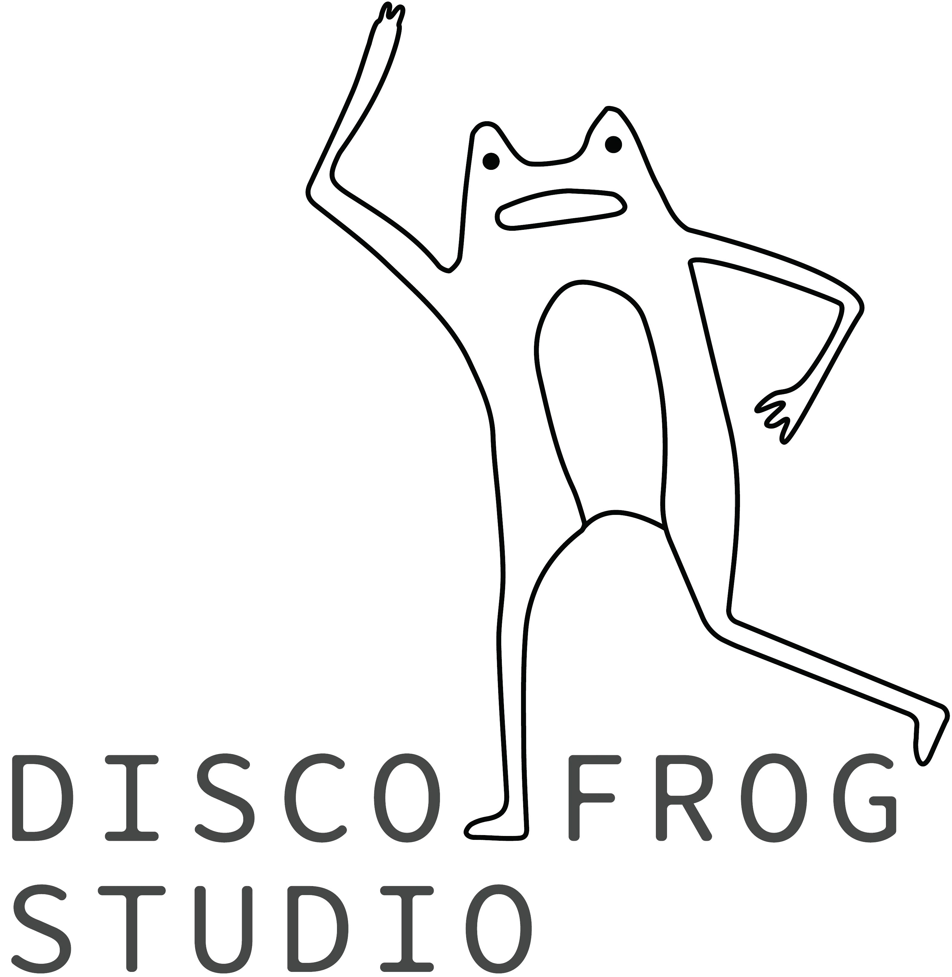 Disco Frog Logo
