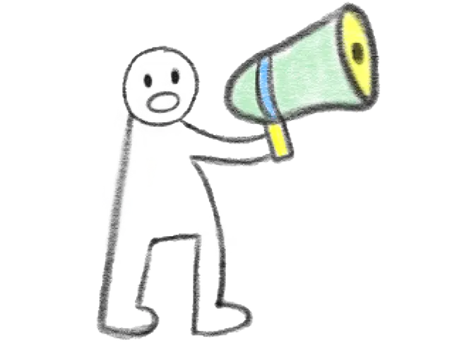 Social Media Cartoon Illustration